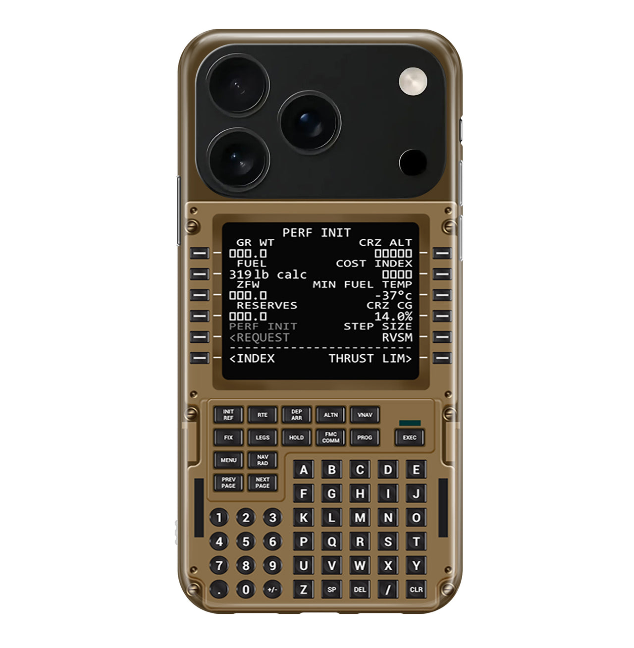 Flight Management Computer 2 Designed iPhone Cases