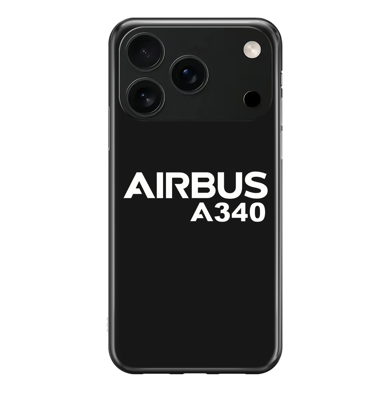 Airbus A340 & Text Designed iPhone Cases