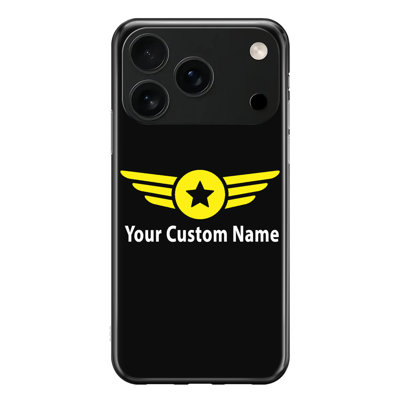 Custom & Name (2) Badge Designed iPhone Cases