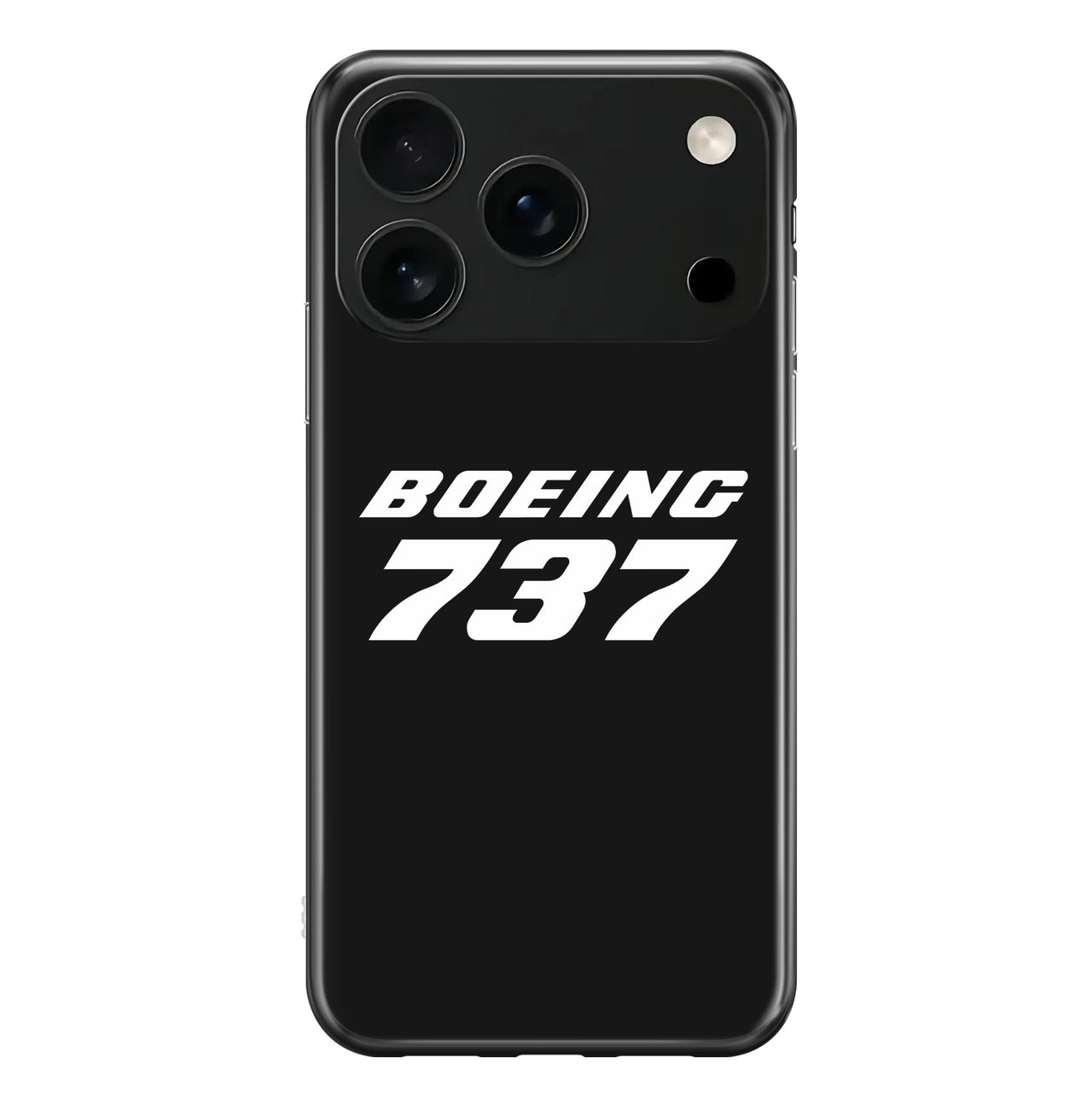 Boeing 737 & Text Designed iPhone Cases