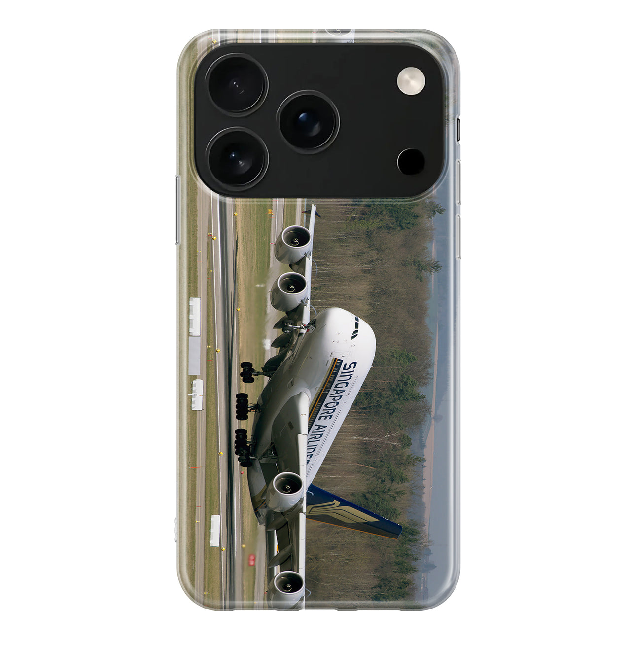 Departing Singapore Airlines A380 Designed iPhone Cases