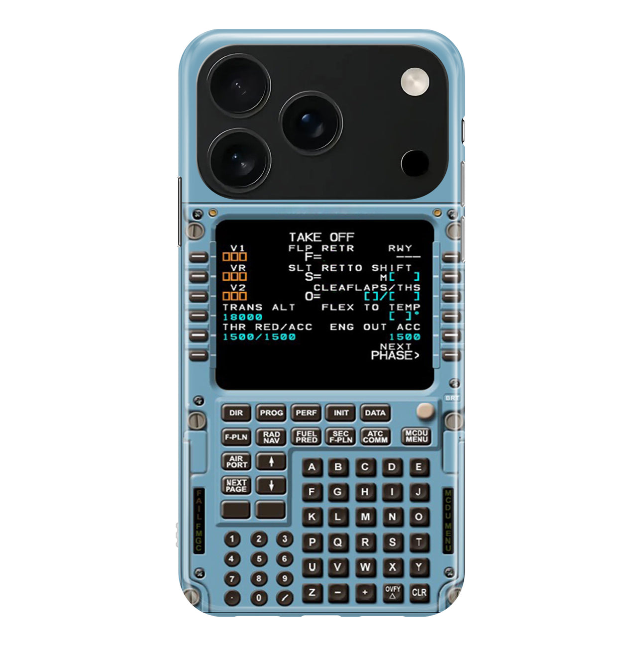 Flight Management Computer 1 Designed iPhone Cases