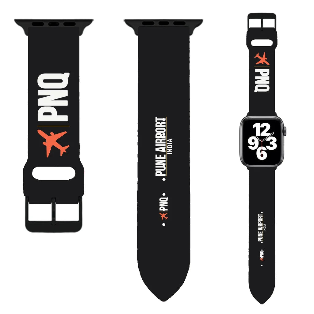 WBV6 | Pune Airport PNQ | Black (Metal Buckle)