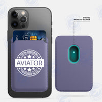 Thumbnail for %100 Original Aviator iPhone Cases Magnetic Card Wallet