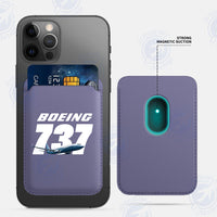 Thumbnail for Super Boeing 737+Text iPhone Cases Magnetic Card Wallet
