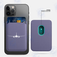 Thumbnail for Boeing 767 Silhouette iPhone Cases Magnetic Card Wallet
