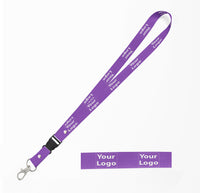 Thumbnail for Your Custom LOGO/DESIGN Designed Detachable Lanyard & ID Holders