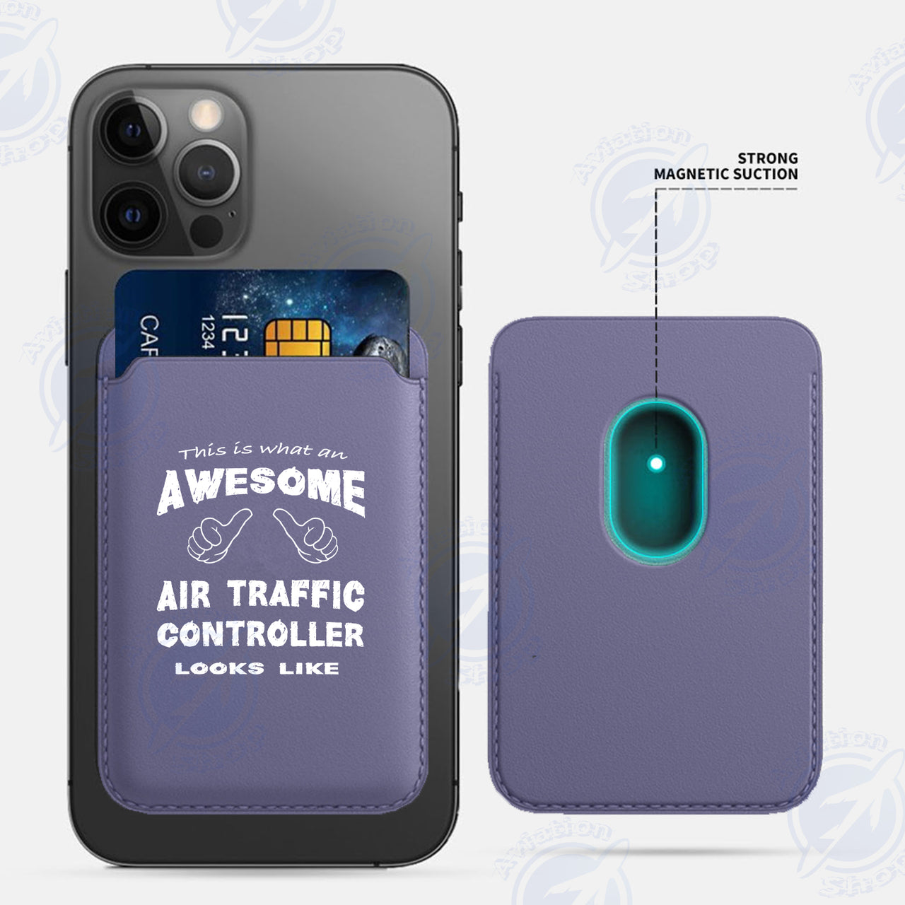 Air Traffic Controller iPhone Cases Magnetic Card Wallet