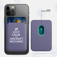 Thumbnail for Aircraft Mechanic iPhone Cases Magnetic Card Wallet