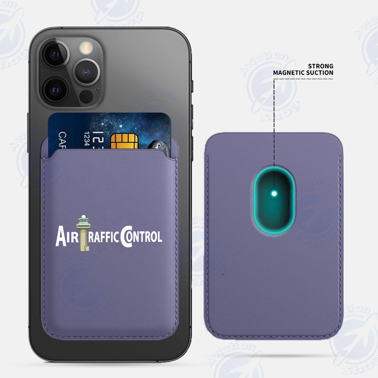 Air Traffic Control iPhone Cases Magnetic Card Wallet