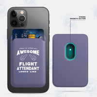 Thumbnail for Flight Attendant iPhone Cases Magnetic Card Wallet