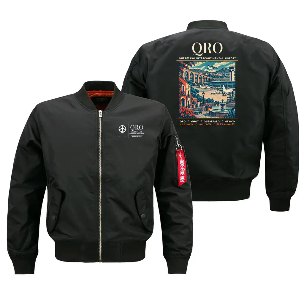 QRO - Poster - Bomber Jacket - Black