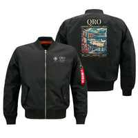 Thumbnail for QRO - Poster - Bomber Jacket - Black
