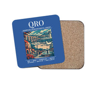 Thumbnail for QRO - Poster - Coaster - Blue