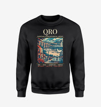 Thumbnail for QRO - Poster - Sweatshirt - Black