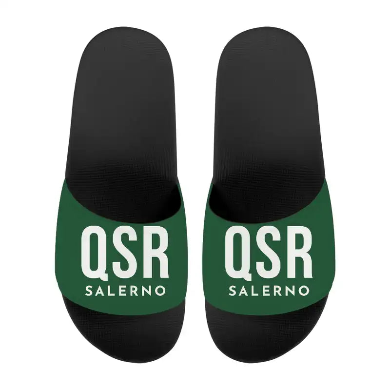 Salerno Costa d'Amalfi Airport (QSR) Slippers & Flip Flops - Slippers - Sport - Code - Green