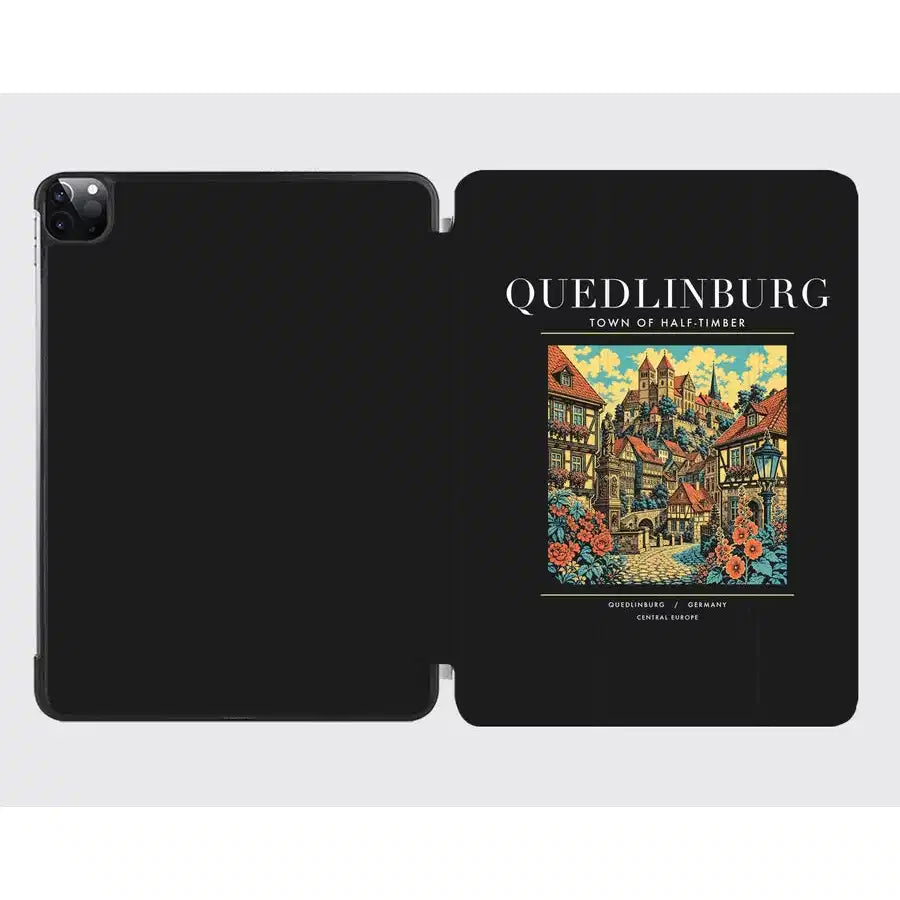 QUEDLINBURG - Poster - iPad Case - Black