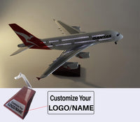 Thumbnail for Qantas Airbus A380 Airplane Model (1/160 Scale)