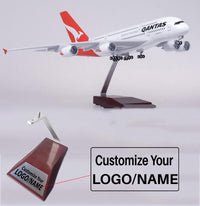 Thumbnail for Qantas Airbus A380 Airplane Model (1/160 Scale)