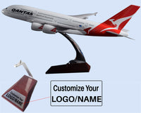 Thumbnail for Qantas Airbus A380 Airplane Model (Handmade 45CM)