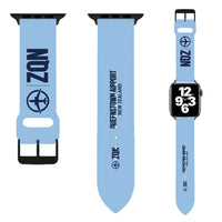 Thumbnail for WBV6 | Queenstown Airport ZQN - Wakatipu Alpine Gold | Light Blue (Metal Buckle)