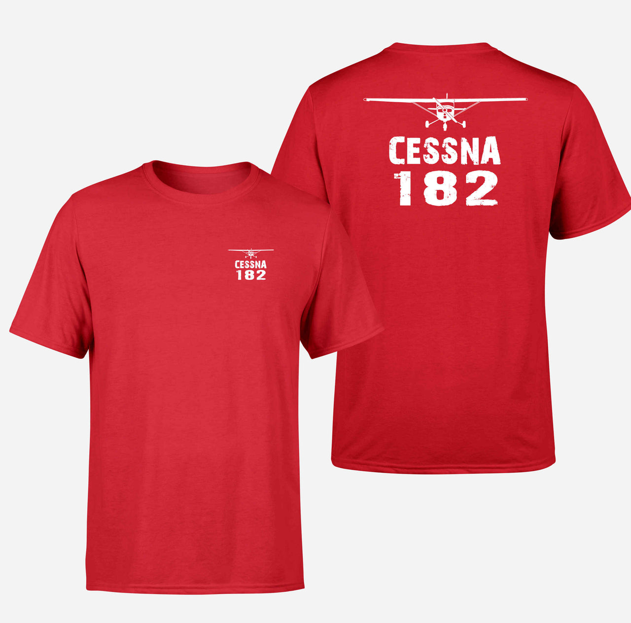 Cessna 182 & Plane Designed Double-Side T-Shirts - view 13