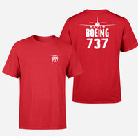 Thumbnail for Boeing 737 & Plane Designed Double-Side T-Shirts