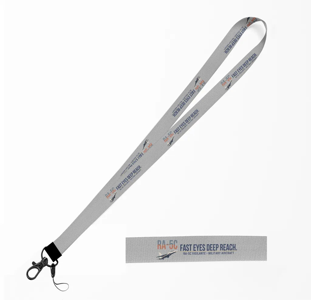 RA-5C Vigilante lanyard - light gray