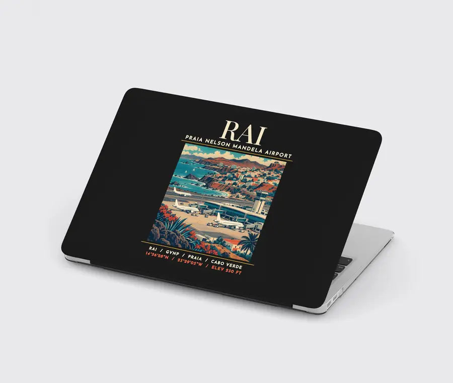 RAI - Poster - MacBook Case - Black