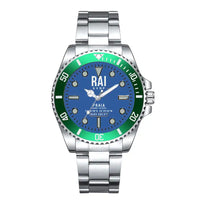 Thumbnail for Praia Nelson Mandela International Airport (RAI) Aviator Watches - Classic - Blue - Premium Diver - Green