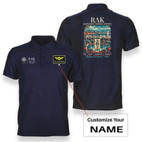 Thumbnail for RAK - Poster - Double-Side Polo - Navy Blue + Name