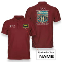 Thumbnail for RAK - Poster - Double-Side Polo - Red + Name