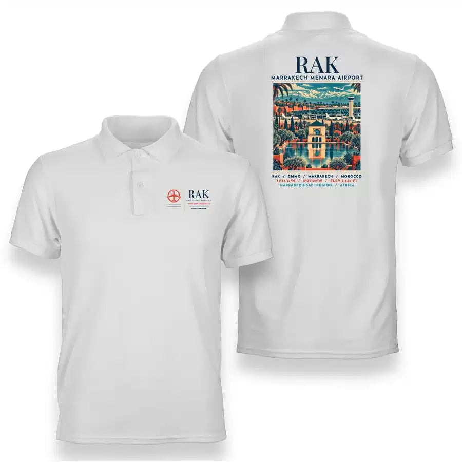 RAK - Poster - Double-Side Polo - White
