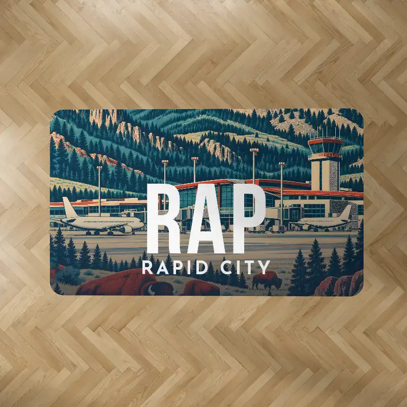 Rapid City Regional Airport (RAP) Carpets - Carpet Rectangle - Scene