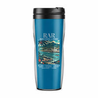 Thumbnail for Rarotonga International Airport (RAR) Travel Mugs - Poster - Plastic (No Holder) - Light Blue