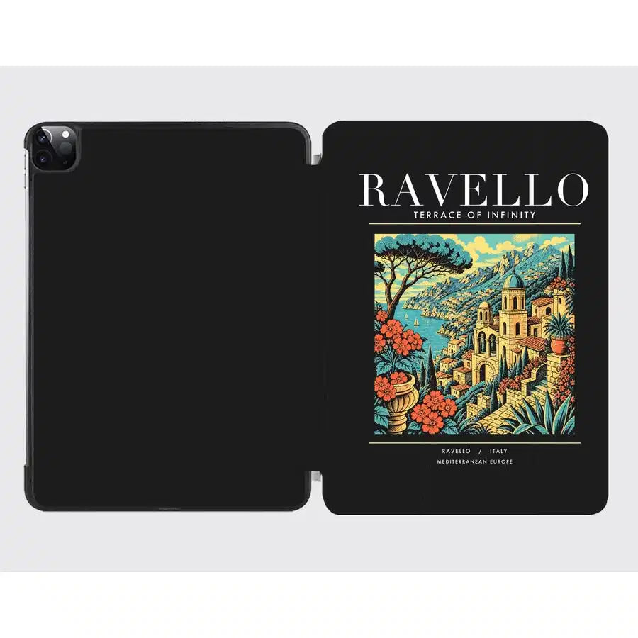 RAVELLO - Poster - iPad Case - Black