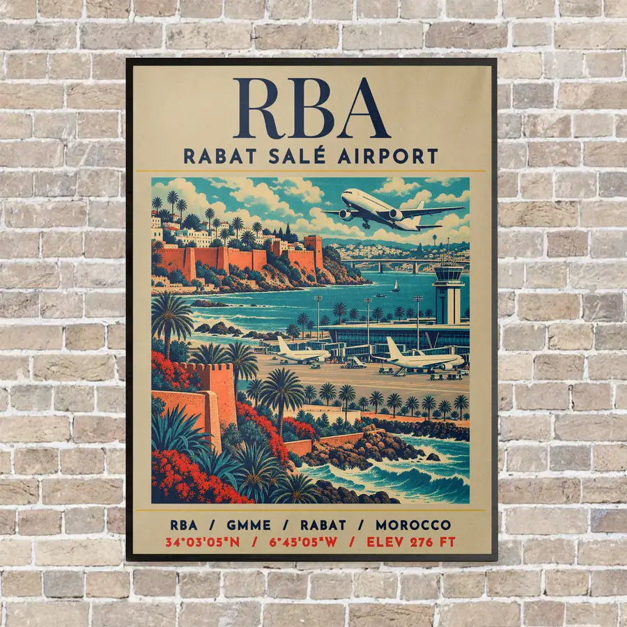 RBA - Poster - Canvas Framed - Beige