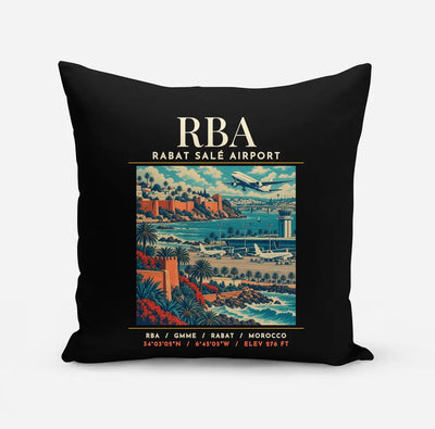 RBA - Poster - Pillow - Black