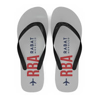 Thumbnail for Rabat-Salé Airport (RBA) Slippers & Flip Flops - Slippers - Flip Flops - Code - Light Gray