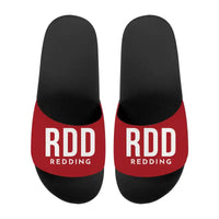 Thumbnail for Redding Regional Airport (RDD) Slippers & Flip Flops - Slippers - Sport - Code - Red
