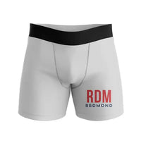 Thumbnail for Roberts Field (RDM) Men Boxers - Code - Light Gray
