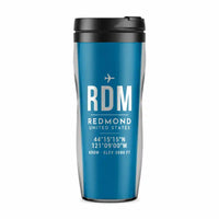 Thumbnail for Roberts Field (RDM) Travel Mugs - ID Tag - Plastic (No Holder) - Light Blue