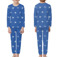 Thumbnail for Radom Airport (RDO) Pajamas - Children Pajamas - Blue