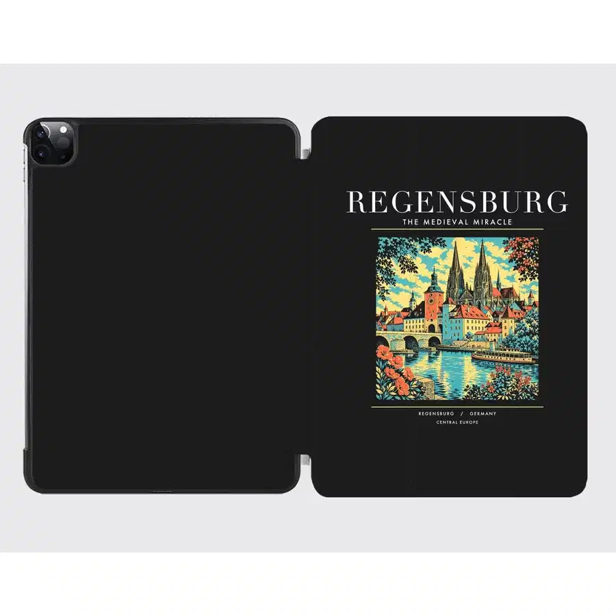 REGENSBURG - Poster - iPad Case - Black