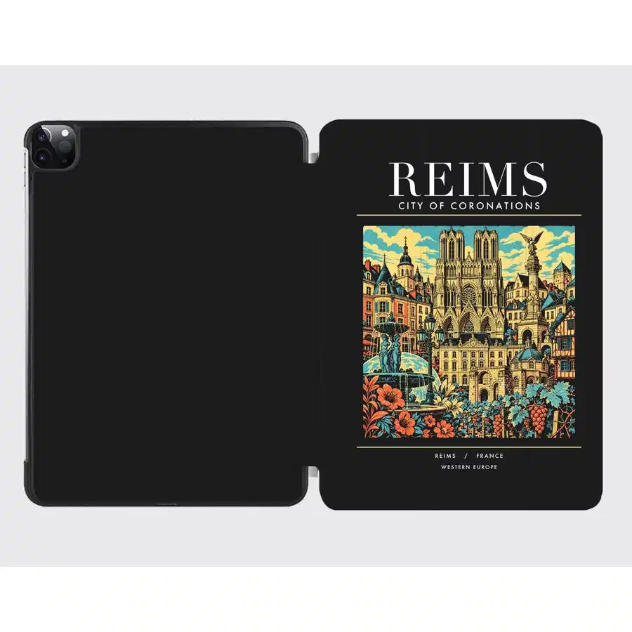 REIMS - Poster - iPad Case - Black