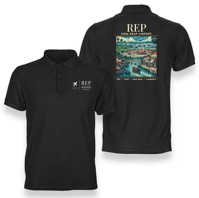 REP - Poster - Double-Side Polo - Black