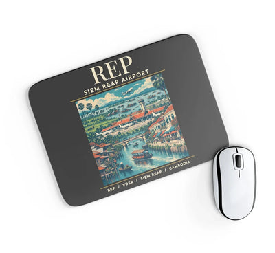 REP - Poster - Mouse Pad - Black