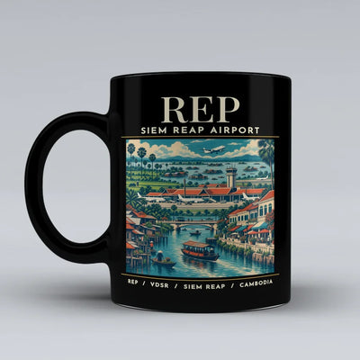 REP - Poster - Mug - Black