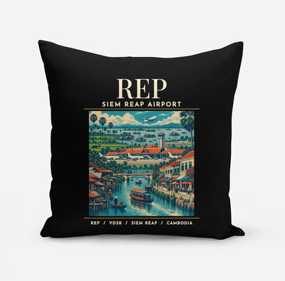 REP - Poster - Pillow - Black