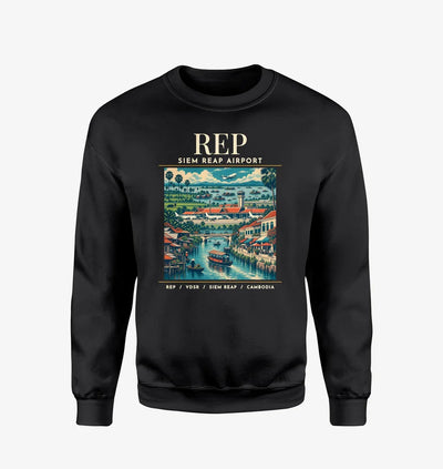 REP - Poster - Sweatshirt - Black